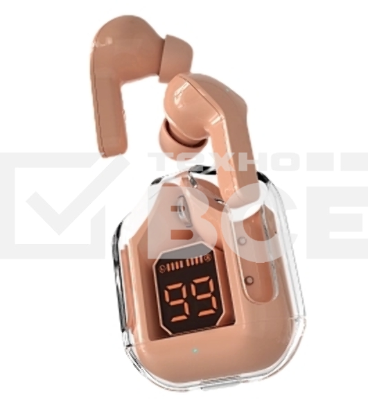 Беспроводные наушники MORE CHOICE (4620202552655) BW07 розовый