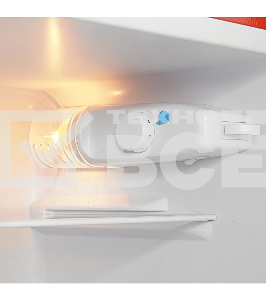 Холодильник OLTO RF-140C красный двухкамерный 90/48 л морозилка снизу, капельная система