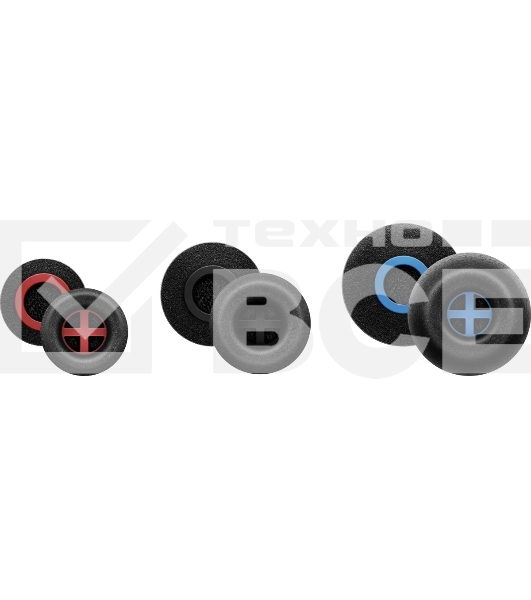 Наушники Sennheiser 508940/ внутриканальные 20-18000Гц съемный кабель 1,3м, 3.5мм 115дБ Ушные вставки трех размеров, черные