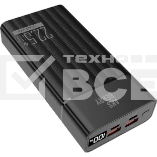 Портативный аккумулятор AKSBERRY (6900295650017) E202 Riffles PD22,5w 20000mAh (черный)