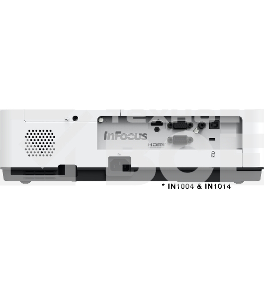 Проектор INFOCUS IN1049 3LCD, 5000 lm, WUXGA, 1.371.65:1, 50000:1, (Full 3D), 16W, 2хHDMI 1.4b, VGA in, CompositeIN, 3,5 мм audio IN, RCAx2 IN, USB-A, VGA out, 3,5 audio OUT, RS232, Mini USB B serv, RJ45, 3,3 кг