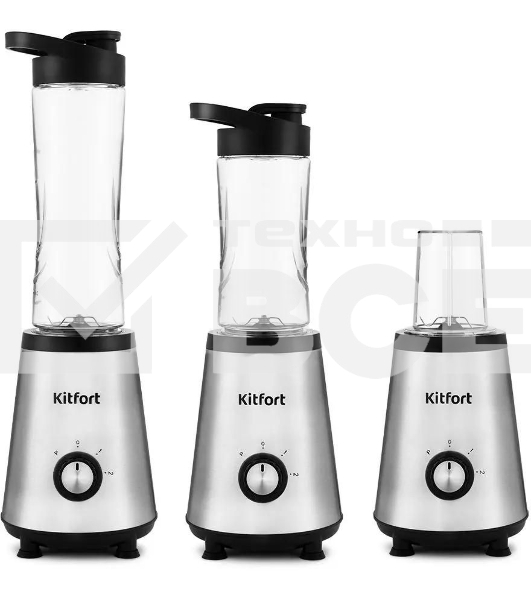 Блендер стационарный Kitfort КТ-1340-3 серебристый