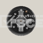 Газовая варочная панель Maunfeld EGHG.43.33CBG/G газ, ширина 45 см, 3 конфорки, WOK, чугунные решетки, газ-контроль, электроподжиг, бежевый, фото12