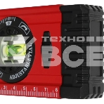 Уровень RGK U4080 пузырьковый 3глаз. магнит. красный, фото4