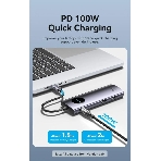 USB-концентратор Vention TQUHB, USB Type-C, USB 2.0/HDMI/RJ-45/SD/USB 3.0, USB Type-C, фото5