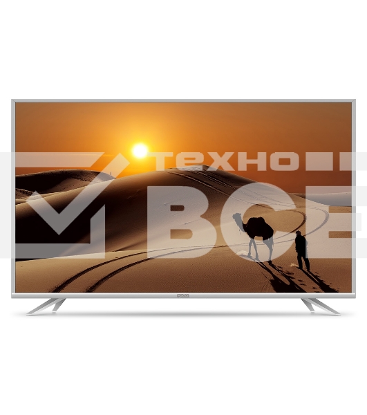 Телевизор Polar 65' P65U51T2CSM (YY) серебристый LED UHD 60Hz Smart TV Android 1GB/8GB