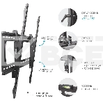 Кронштейн для телевизора Kromax STAR PRO-112 черный 55