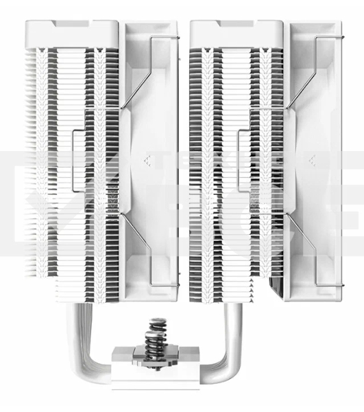 Кулер для процессора DEEPCOOL AG620 DIGITAL WH ARGB белый, 120 мм, алюминий/медь, 1950 об/мин, 29.4 дБ, 4 pin, 260 Вт, 161 мм