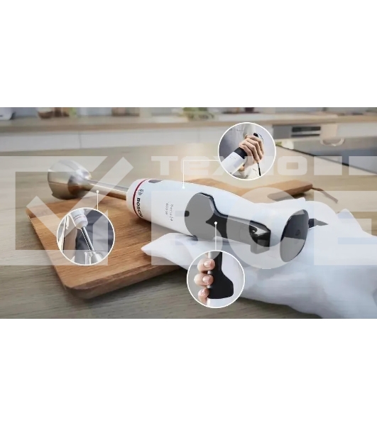 Блендер погружной Bosch MSM4W421 800Вт белый