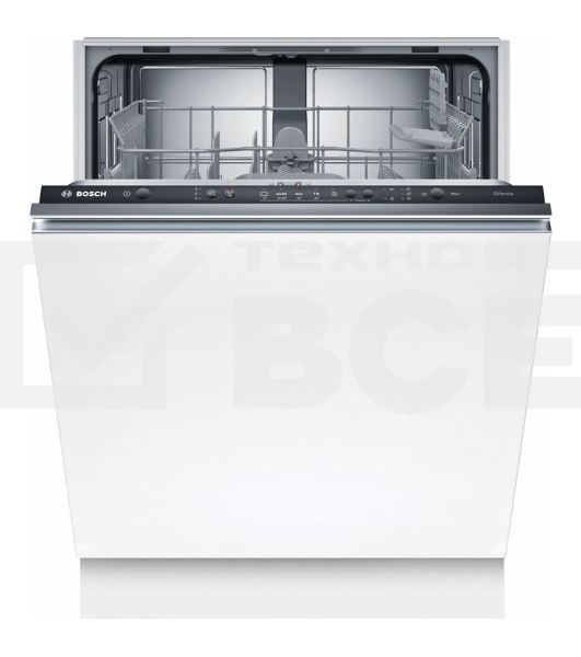 Встраиваемая посудомоечная машина Bosch SMV25AX06E, черный, 59.8 см, 12 компл., 48 дБ, класс A