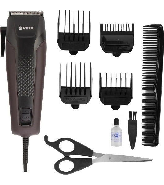 Машинка для стрижки Vitek VT-2581 (MC) коричневый/черный