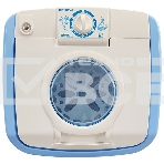 Центрифуга Renova SD-80TS1(P) белая, 8.5 кг, отжим - 1400 об/мин, программ - 6, 44 x 78 x 43 см, фото3