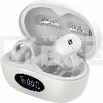 Гарнитура вкладыши A4Tech Biosong B5 TWS белый беспроводные bluetooth крепление за ухом, фото 1