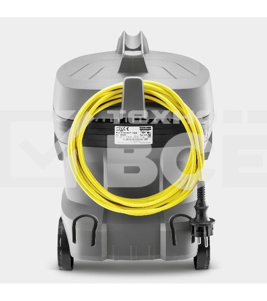 Пылесос Karcher T 11/1 Classic *EU желтый/серый, 850 Вт, уборка сухая, пылесборник контейнер/мешок, 11 л