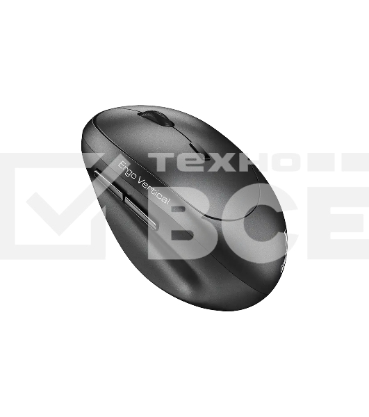 Мышь беспроводная Genius Genius Ergo 8350S /Вертикальная/бесшумная/1200-1600-2400 dpi/BlueEye/6 кнопок/USB-приемник/Bluetooth+2,4 ГГц/батарея AA/темно-серый (31030041400)