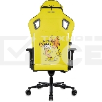 Кресло Knight Craft Dragon желтый, экокожа, 120 кг, механизм качания, фото5