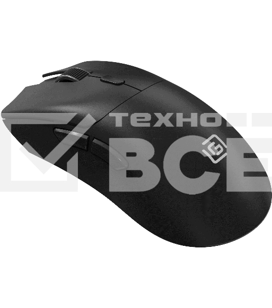 Мышь Оклик 980GMW черный оптическая 26000dpi беспров. BT/Radio USB для ноутбука 6but