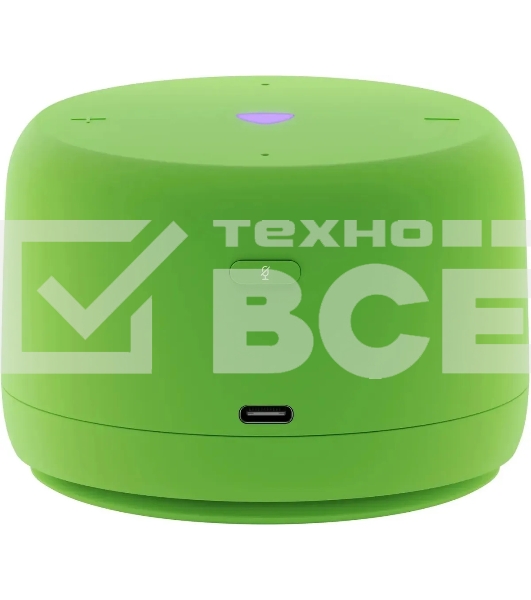 Умная колонка Яндекс Станция Лайт 2 с Алисой, без часов, 6 Вт, модель YNDX-00028 (зеленый)
