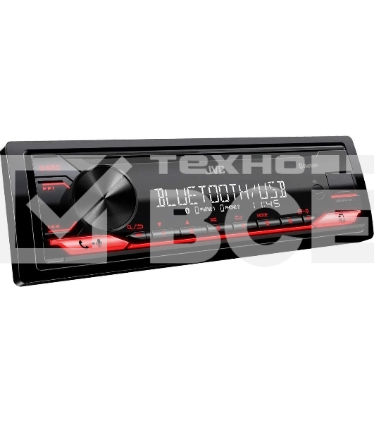 Автомагнитола JVC KD-X182BT 1DIN 4x50Вт