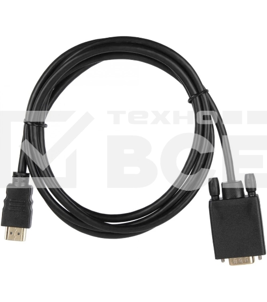 Кабель ACD-DHVM1-30B ACD-DHVM1-30B HDMI 1.4, Golden Plated,19m/15m, HDMI-VGA черный, 3м, (742330)