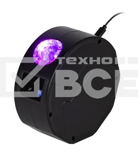 Проектор Ночь, лазерный, динамичный, ПДУ, IP20, USB, 220В EGNDS -ZN