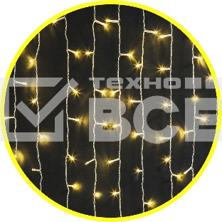 Гирлянда Navigator NGF-C01-357WW-8-2x1.5m-230-TR-IP44