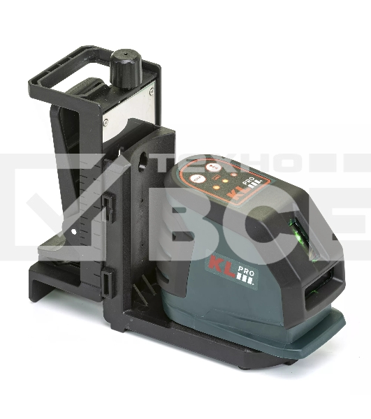 Профессиональный уровень лазерный линейный с автоматическим выравниванием KLPRO KLLZR118GL (горизонт, вертикаль, зеленый луч)