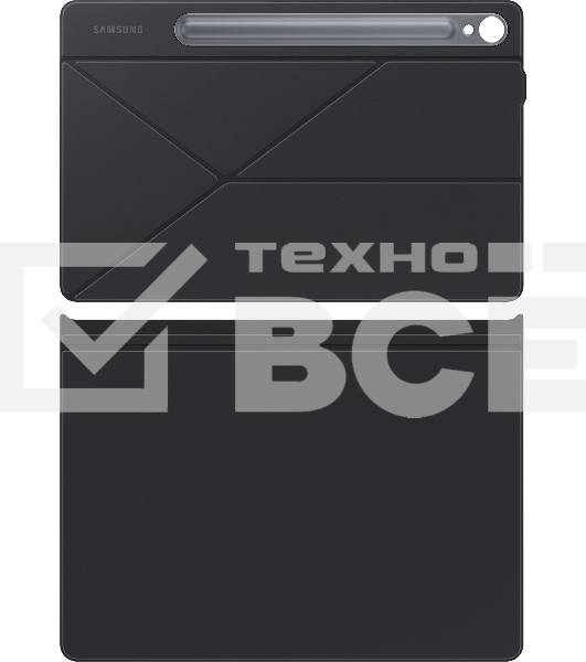 Чехол Samsung для Samsung Galaxy Tab S9 Smart Book Cover полиуретан черный (EF-BX710PBEGRU)