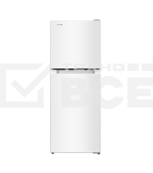 Холодильник CENTEK CT-1710 белый двухкамерный 87/40 л морозилка сверху, капельная система