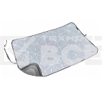 Коврик для глажки белья малый NIKA КГМ/3, принт: с линиями на сером, фото2