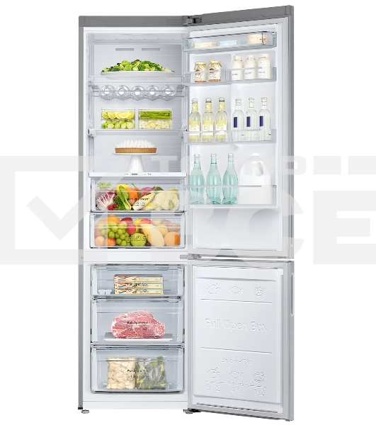 Холодильник Samsung RB37A5411SA графит двухкамерный 269/98л морозилка снизу, No Frost