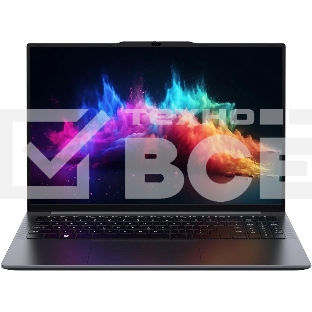 Ноутбук CHUWI CoreBook Plus 16'(1920x1200 (матовый) IPS)/AMD Ryzen 5 7430U(2.3Ghz)/16384Mb/512SSDGb/noDVD/Int:AMD Radeon/Cam/BT/WiFi/74WHr/war 1y/1.88kg/Grey/Win11Home + мышь