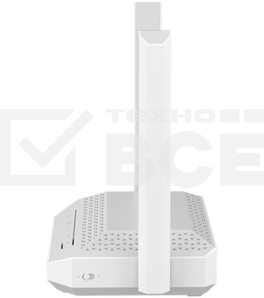 Гигабитный интернет-центр Keenetic Racer KN-4010 с Mesh Wi-Fi 6 AX3000, 2 портами Gigabit Ethernet и переключателем режима роутер/ретранслятор