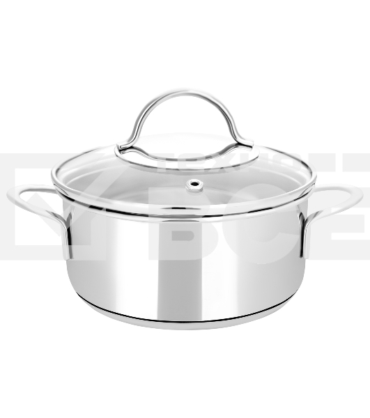 Кастрюля нерж Pretty 1,0л ТМ Appetite