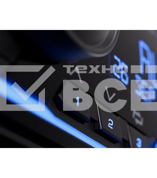 Автомагнитола AURA STORM-868DSP, 1 DIN, Bluetooth, USB Type-A, AUX, пульт ДУ