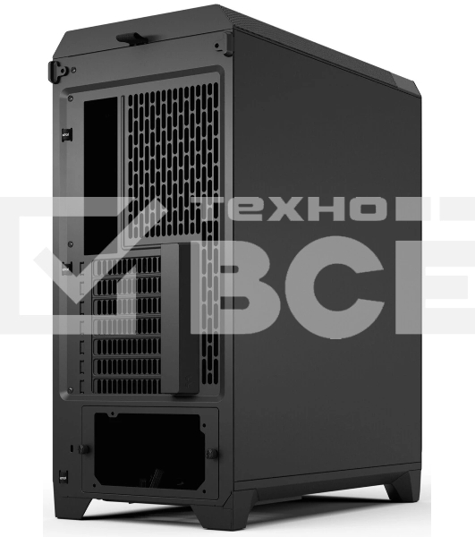 Корпус Fractal Design Meshify 3 Black Solid, Midi-Tower, чёрный, 3 x 140 мм