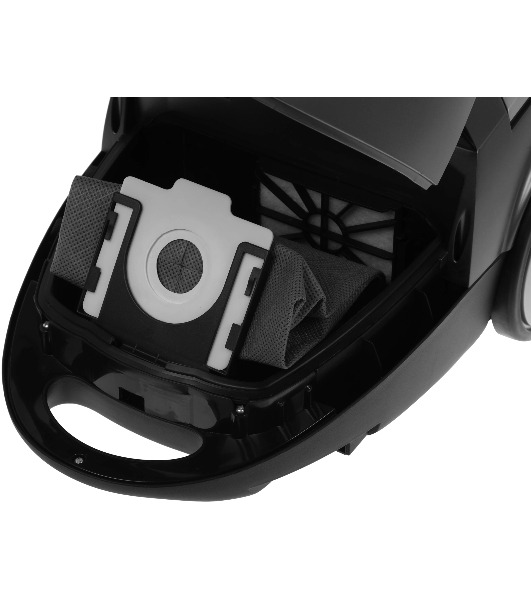 Пылесос Vitek VT-1828 серый, 300/1600 Вт, уборка сухая, пылесборник мешок 3 л