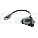 Переходник Espada Видеоадаптер HDMI 19M to 2*HDMI 19F 25cm (EHDMIM2xHDMIF25) Разветвитель, фото 1