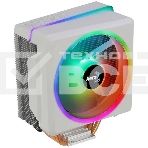 Кулер для процессора AeroCool / Formula Cylon 4F белый, 120 мм, алюминий/медь, 1800 об/мин, 26 дБ, 4 pin, 145 Вт, 160 мм, фото6