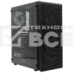 Компьютерный корпус Powercase Mistral Z4С Mesh LED, Tempered Glass, 4x 120mm 5-color fan, чёрный, ATX  (CMIZ4C-L4), фото6