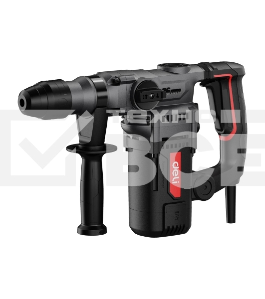 Перфоратор Deli DE-DC26-3E (1100Вт, SDS PLUS, 4750уд/мин, 1450об/мин, кейс)