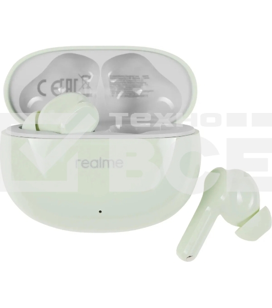 Наушники  Realme Buds T110 зеленый Bluetooth
