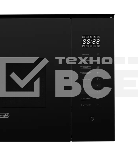 Встраиваемая микроволновая печь DeLonghi DMO 25NB ROMA