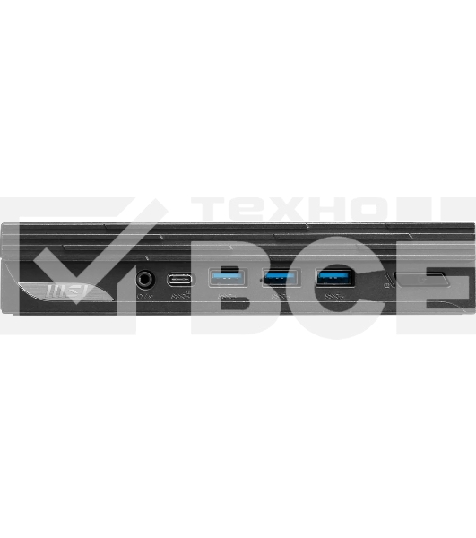 Неттоп MSI Pro DP10 12M-226XRU, Intel Core i5 1235U, DDR4 16ГБ, 512ГБ(SSD), Intel Iris Xe, noOS, черный 9s6-b0a621-226