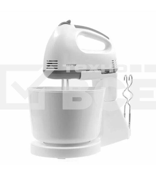 Миксер Centek CT-1113 белый/серый