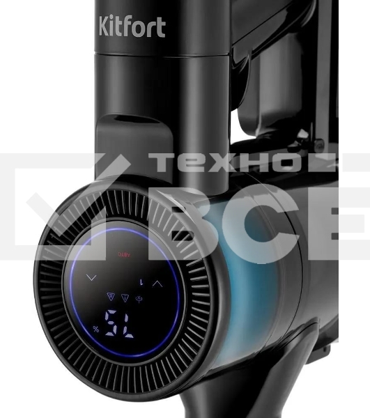Пылесос ручной Kitfort КТ-5283, 350Вт, черный/черный