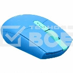 Мышь беспроводная Logitech G304 Lightspeed синий, 12000 dpi, радиоканал, USB, кнопки - 6, фото5