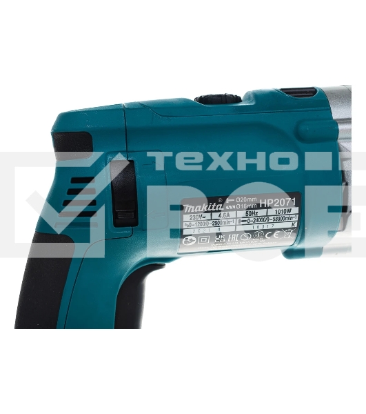 Дрель Makita HP2071, 1010 Вт, сетевая, ударная