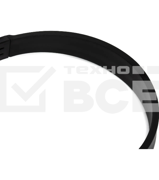 Гарнитура проводная с микрофоном Оклик HS-M600 черный 1.8м накладные оголовье (1900372)