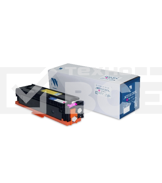 Картридж лазерный NVP совместимый NV-W2213X 207X Magenta (БЕЗ ЧИПА) для HP Color LaserJet M255/M282/M283 (2450k)